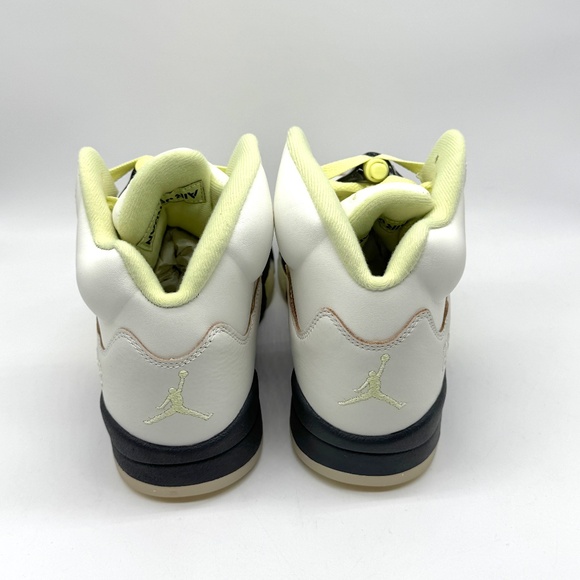 Air Jordan 5 Retro Womens Luminous Green Shoes Sz 8 New Sneaker IM7592-130 - Picture 4 of 11